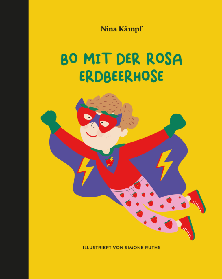 Bo mit der rosa Erdbeerhose von Nina Kämpf