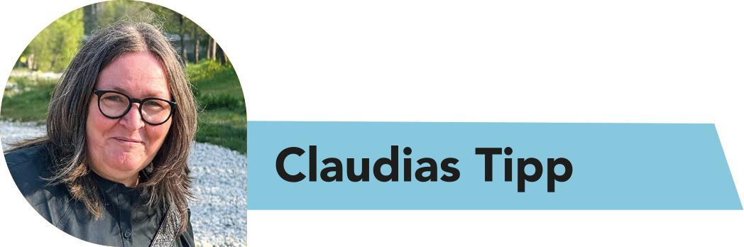 Claudias Buchtipp Claudias Buchtipp