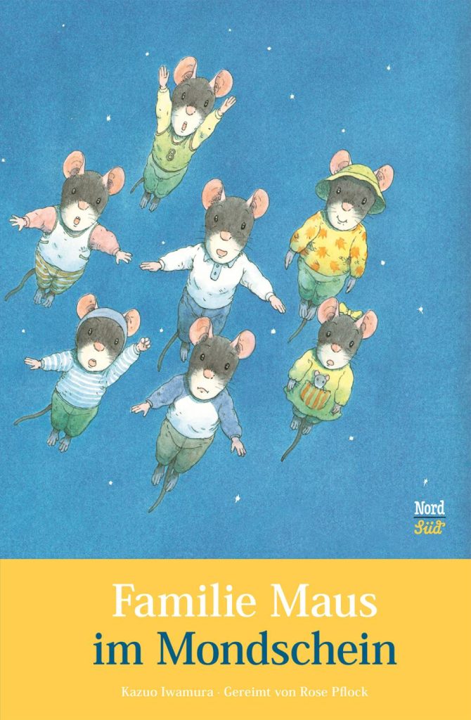 Familie Maus im Mondschein von Kazuo Iwamura Familie Maus im Mondschein von Kazuo Iwamura