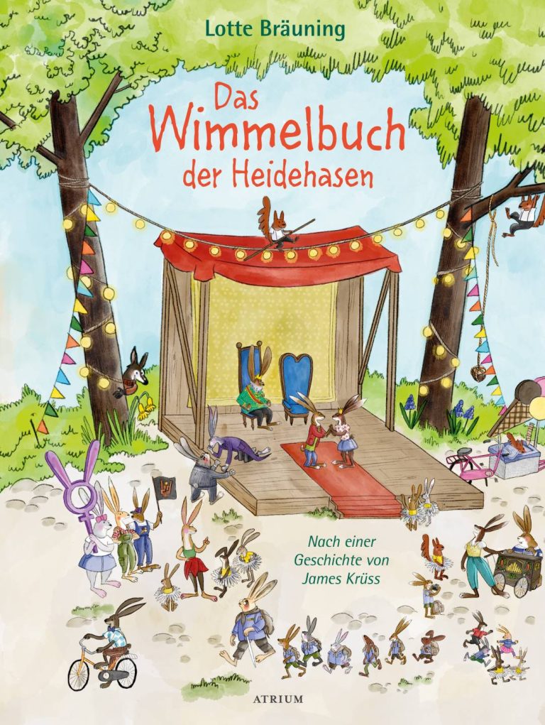 Das Wimmelbuch der Heidehasen von Lotte Bräuning
