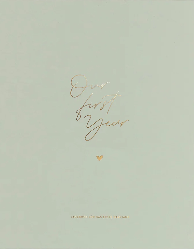 Baby-Tagebuch „Our First Year“ von odernichtoderdoch
